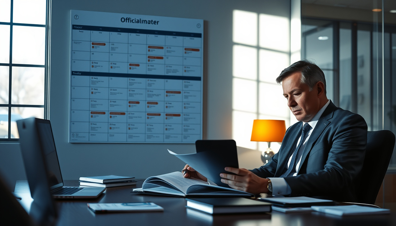 Resmi Program Takvimi ve Organizasyon Detayları görseli
