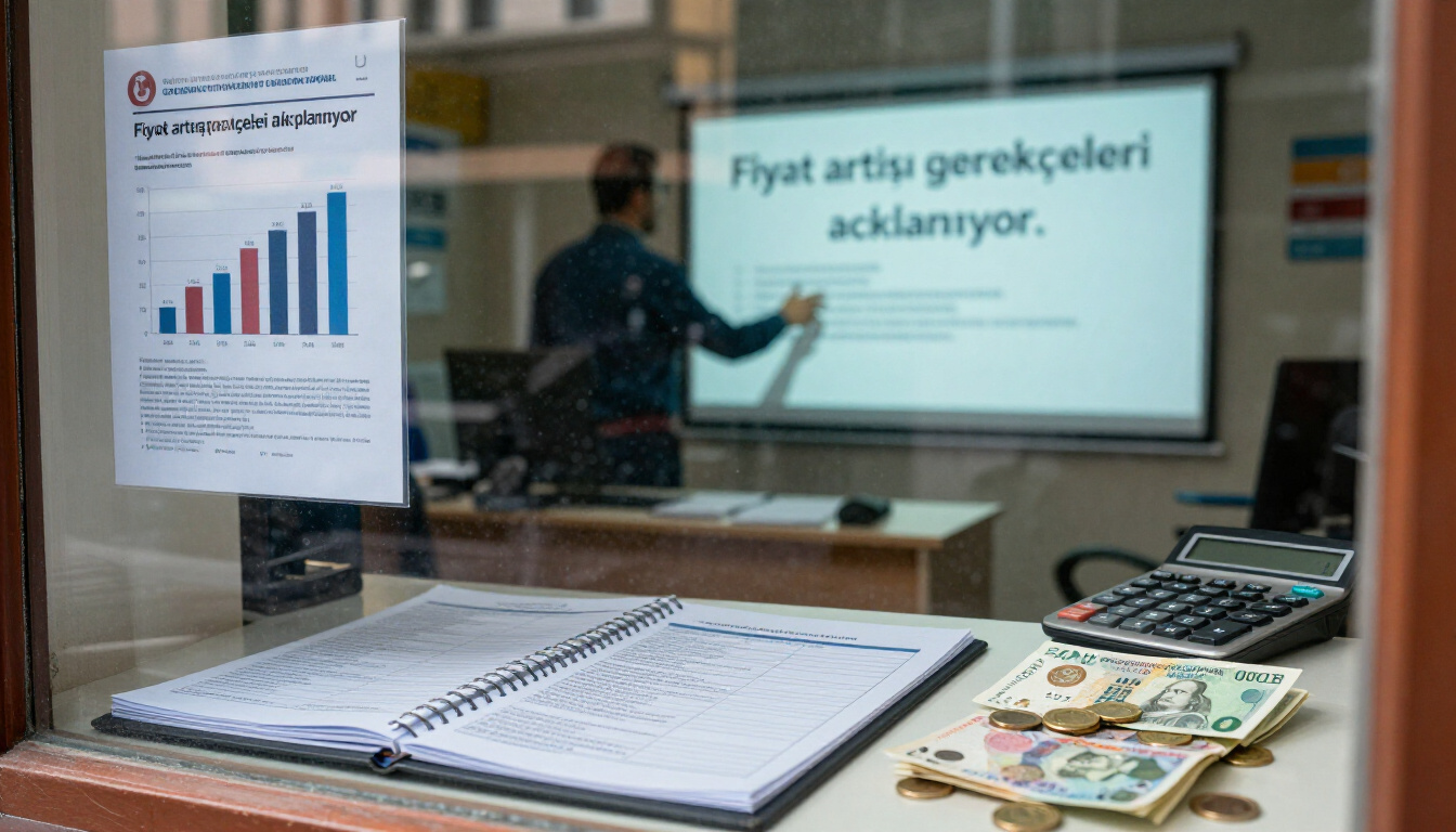 Fiyat artışı gerekçeleri açıklanıyor Image